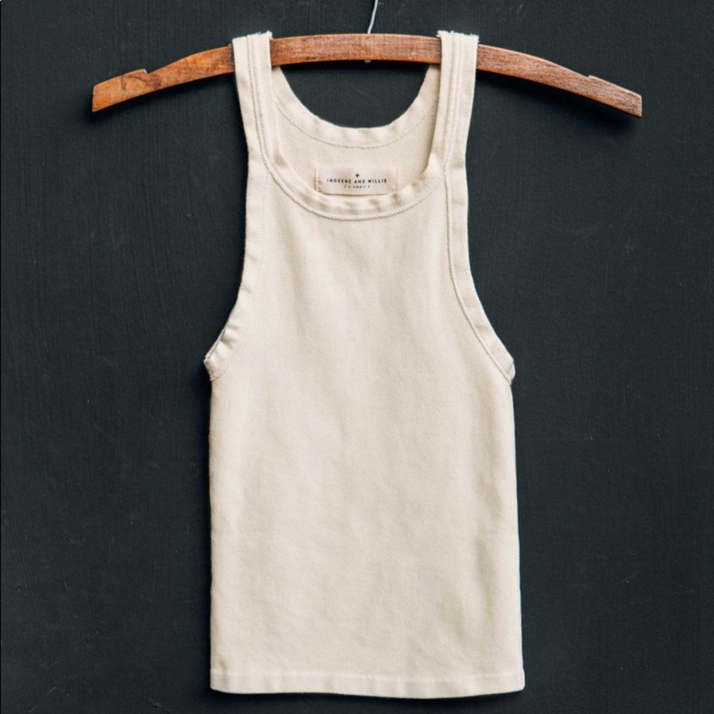 Imogene+Willie Vintage Style Ribbed Tank